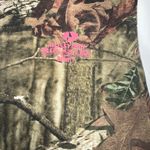 Mossy Oak  Women's Forest Camo Cut Off Tank Top With Graphic Size Large Photo 2