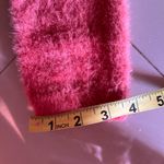 Forever 21  sweeter Faux fur Bright orange Light Weight Sweater Size L  Orange Photo 7