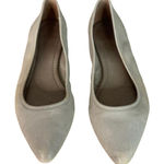 Frye  Shoes Womens 7.5M‎ Ash Gray Regina Ballet Flat Leather Neutral Minimalist Photo 0
