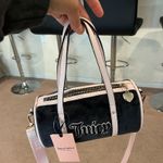 Juicy Couture Pink/ Black Mini Barrel Crossbody Bag Photo 7