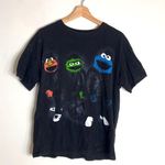 Sesame Street Vintage  run DMC  black t-shirt size medium Photo 0