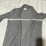 Everly  medium Gray Knit Cardigan Photo 6