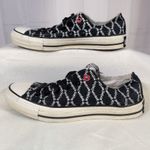 Converse  Product Red Chuck Taylor All Star Black w/words Shoes Men 6 Women 8 Low Photo 2