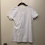 Guess New Womens  T Shirt From Florida with Rhinestones White Blue Pink Medium Photo 1