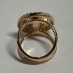 Sparkly Snowflake Scarf Ring Photo 3