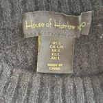 House of Harlow Wool Mohair Sweater Sz L Black Rhinestone Fringe Holiday Party Size L Photo 6
