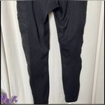Fabletics  Black High-Waisted 7/8 Pocket Leggings with Mesh Sides Size Medium Photo 5