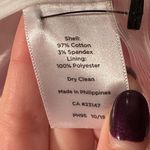 Talbots  Red Cotton Blend Blazer Size 12 Photo 4