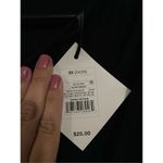 Ava & Viv  Black Ruched Long Sleeve Top Size 3X NWT Photo 3