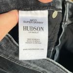 Hudson Women's Nico Super Skinny Charcoal Wash Jeans Size 29 Photo 7