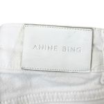 ANINE BING Frida Skinny Jeans Women’s Size 25 White Button Fly Stretch Denim Photo 7