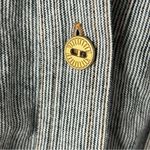 SEESUN Tanhoni Linen Cotton Shirt Dress In Color Whiblack Size L White Size L Photo 9