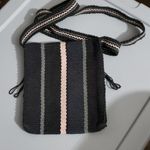 Crocheted shoulder bag. (#695) Black Photo 2