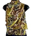 Serenade New York Sleeveless Mock Neck Blouse Photo 1