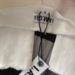 I am gia I.AM.GIA White Butterfly Flare Jeans Photo 1