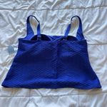 Lands' End NWT Womens Size 1X 16W-18W Tankini Top Bikini Blue Summer Beach Photo 3