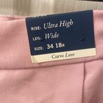 Abercrombie & Fitch Light Pink Wide Leg Pants Photo 1
