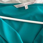 RACHEL Rachel Roy Turquoise Draped Dress Green Photo 2