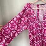 ZARA  Fuschia Printed Mini Cotton Linen Dress 7521/340 2023 Small Blogger Fav Photo 6