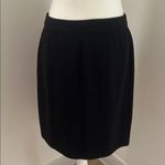 St. John Basics Black Knit Pencil Skirt sz 8 Photo 3