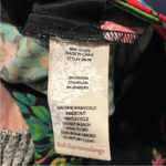 Soft Surroundings In Bloom Pants Floral Black Stretchy Ankle Crop XLP Photo 4