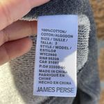 James Perse  Grey Hooded Cardigan size 3 / large Photo 3