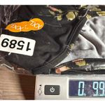 Vibe Sportswear Women 2X Floral Cold Shoulder Short Sleeve Shirt Black Dress Size XXL Photo 6