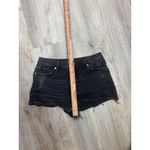 BDG Urban Outfitters Girlfriend High Rise Black Distressed Jean Shorts Size 28 Photo 4