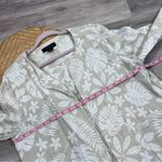 Tahari ‎ 100% linen floral tropical printed open front cardigan jacket Photo 4