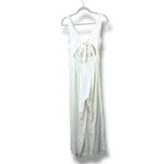 Madewell NWT Lightestspun Tie-Back White Cotton Gauze Cover-Up Jumpsuit Small Photo 6