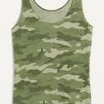 Old Navy Green Camo Tank Top Photo 0