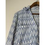 EXPRESS  The Portofino Shirt Eiffel Tower Print Womens Sz S Paris Professional Photo 1