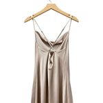 Show Me Your Mumu Tuscany Maxi Slip Dress Show Me The Ring Luxe Satin size M Photo 7