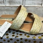 Joie  Niki Raffia vegan braided straw heel sandal size 8.5‎ NWT Photo 2