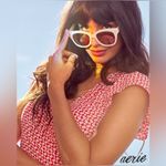 Aerie  Red and White Ditsy Floral Wrap Mini Dress Photo 3