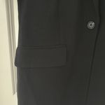 Vince Camuto Blazer Women's 6 Black Notch Lapel Office Sophisticated Modern Photo 2