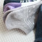 Sonoma NWT Blue Purple Grey Floral Stripes No-Show Socks 10 Pairs Pack Photo 8