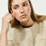 J.Crew NWT Collection Lady Jacket in Oat Latte Brushed Wool Blend 14 $348 Photo 10