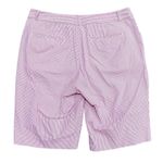 Ralph Lauren LRL Lauren  Active Seersucker Bermuda Shorts Stripes Sz 8 Golf Photo 2