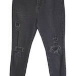 We The Free , Free People Black Jean, Size 26. Distressed. Photo 0