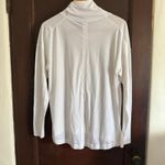 LULULEMON | See you in Savasana Long Sleeve Turtleneck Split Back | 10 White Photo 3