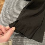 Michael Kors  Black Pull-on Pants Stretch Size Small Emblem And Split Ankle Photo 5