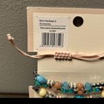 NWT Myra Bag Multicolor Beaded Bracelet Set Blue Photo 3