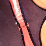 Victoria's Secret Size 34C Pink and Black Strapless Color-block Swim Top Photo 6