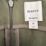 Anthropologie Maeve The Colette Ruffle-Hem Crop Wide-Leg Pants, Size 28 Photo 13