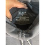 ll‎ bean womens funnel neck sweatshirt gray small pockets thumbholes Photo 6