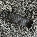 Eileen Fisher Silk Organic Linen Open Front Sweater Longline Gray Black Small Photo 4