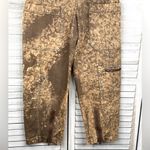 Urban Outfitters  (BDG) Brown Acid Wash Baggy High Waisted Cargo Jeans-Small Photo 2