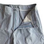 Lands' End Chino Trouser Pant China Blue Size 8 Gingham Vintage NWT Cropped 76180 Photo 2