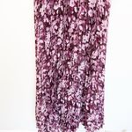 Lulus NWT LULU’S Illustrious Aura Plum Purple Floral Bustier Tie Strap Maxi Dress L Photo 8